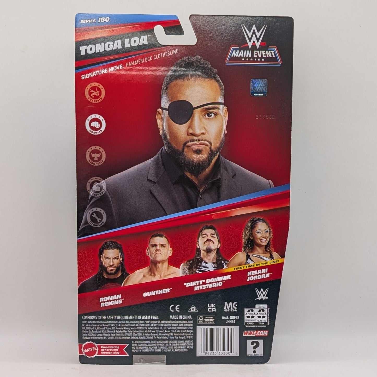 Main Event 160 Tonga Loa