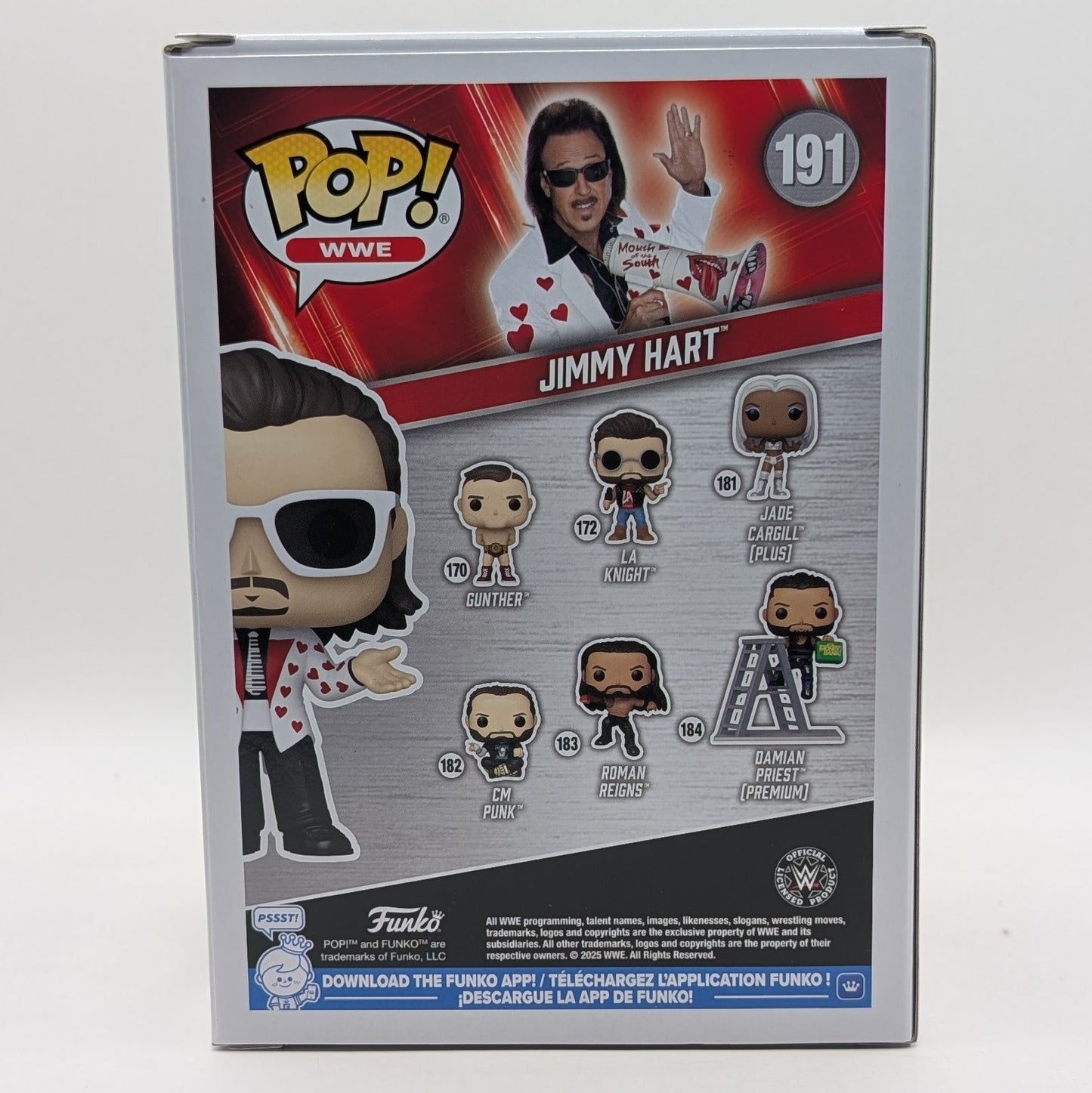 Funko POP! WWE Jimmy Hart (#191)