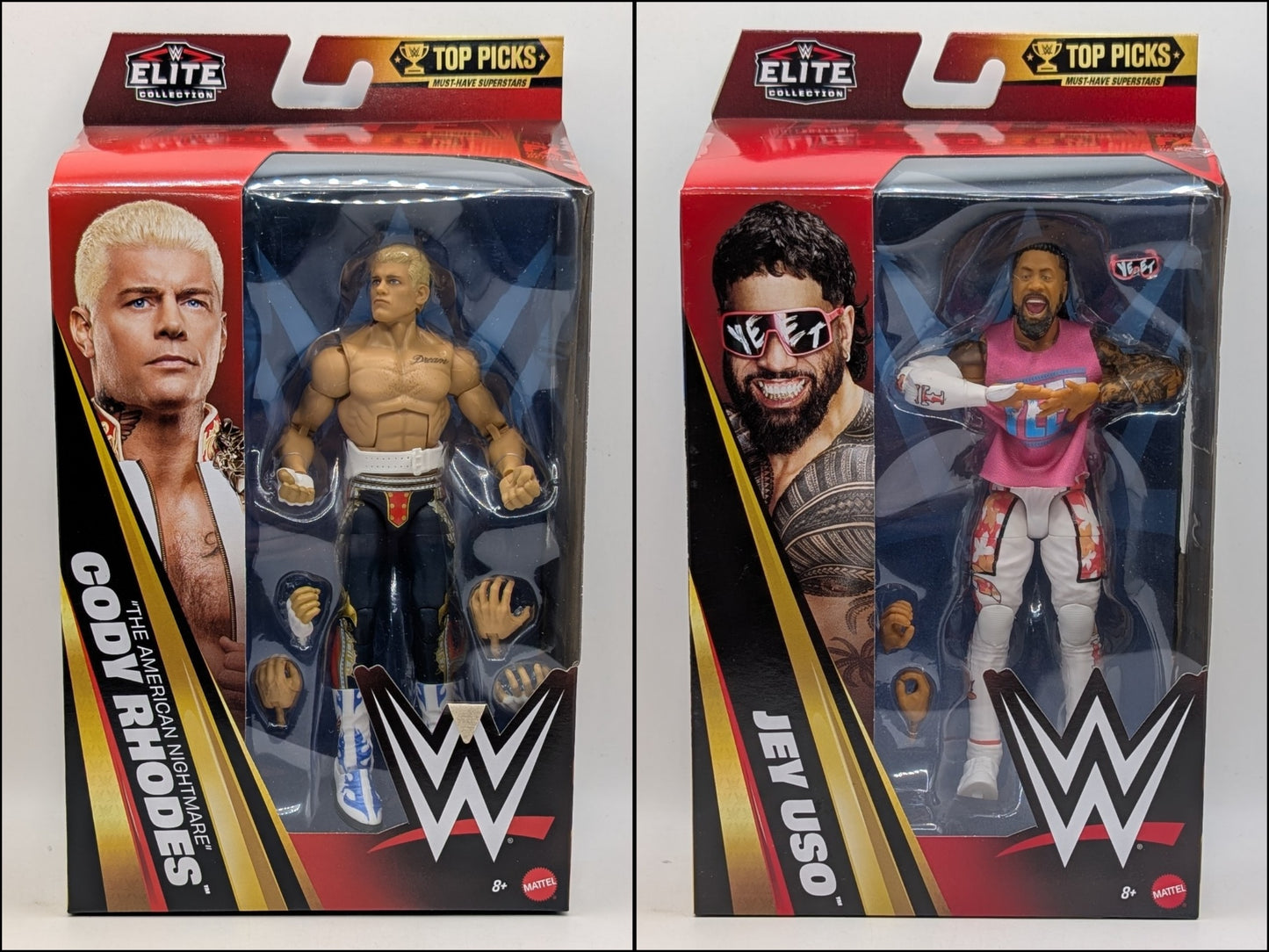 Elite Top Picks 2026 Wave 4 - Set of 2 (Cody Rhodes & Jey Uso)