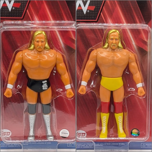 Junk Shop Dog Sofubi & WWE Pro Wrestling Series 4 Hulk Hogan