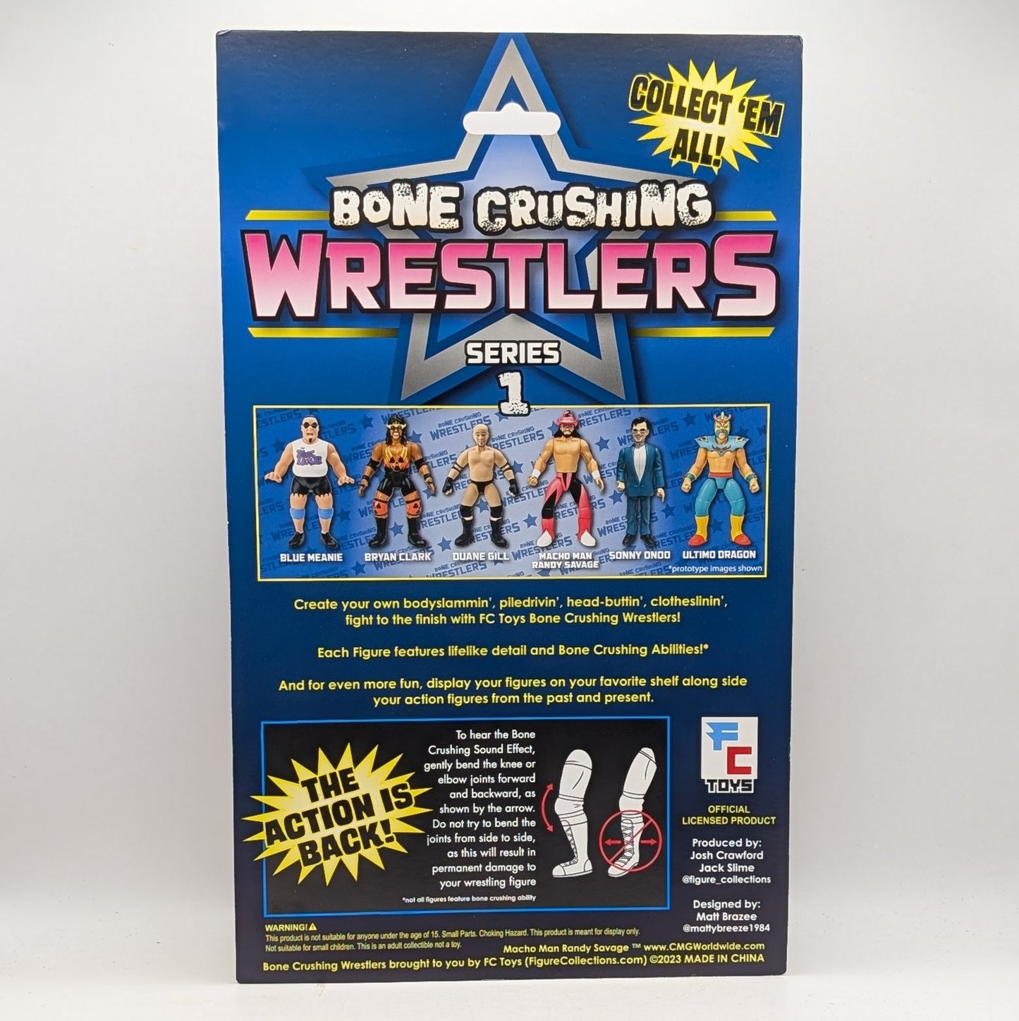 Figure Collections (FC) Bone Crushing Wrestlers (BCW) 1 Duane Gill