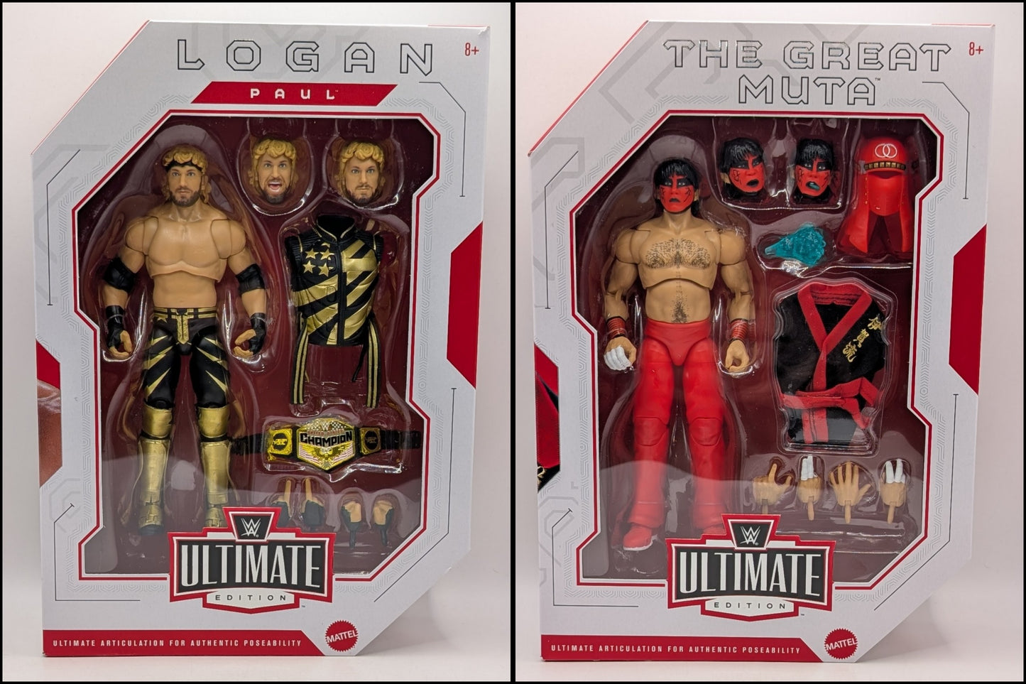 Ultimate Edition Greatest Hits 8 - Set of 2 (The Great Muta & Logan Paul)