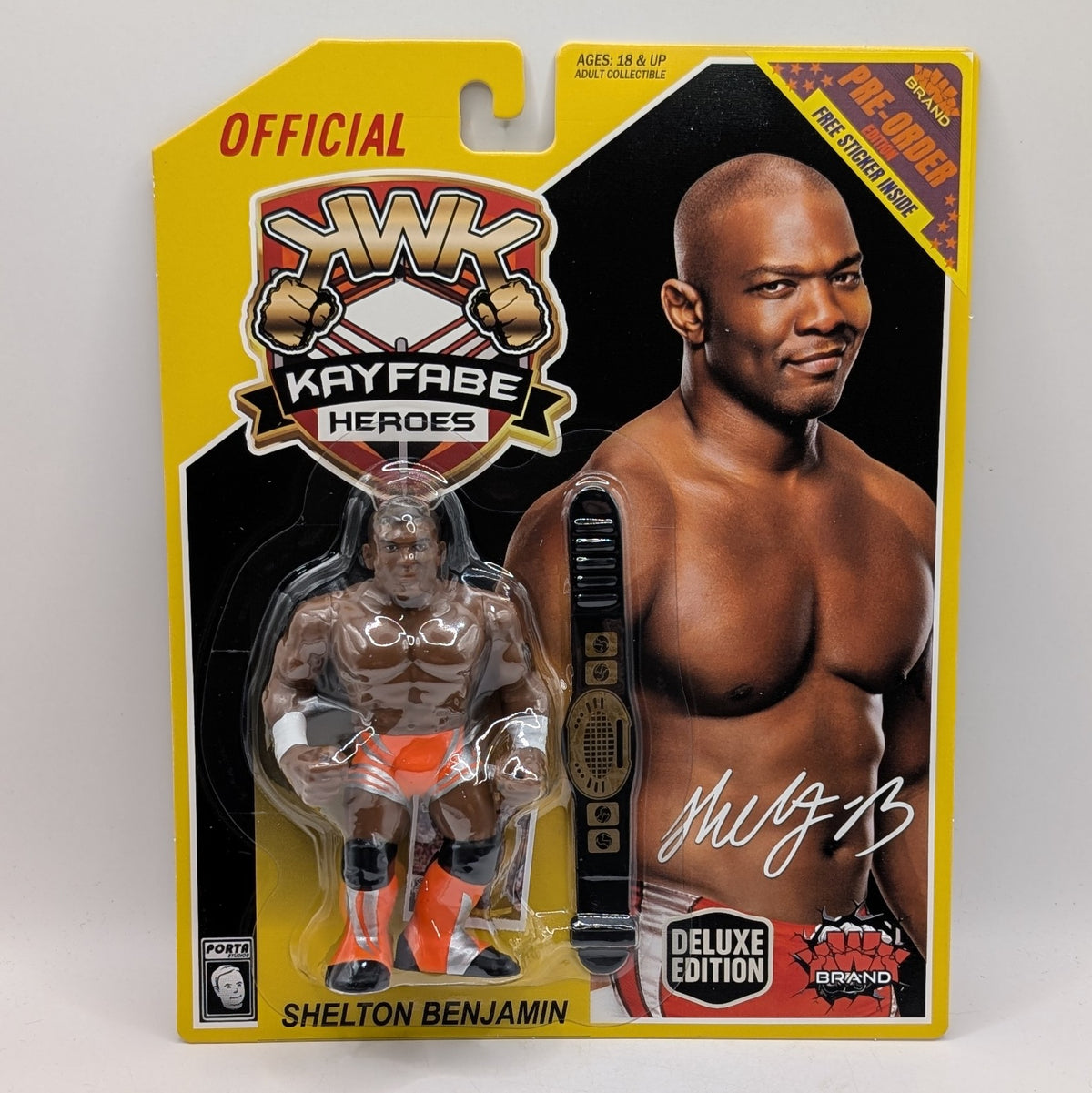 KWK 2026 Kayfabe Heroes Shelton Benjamin