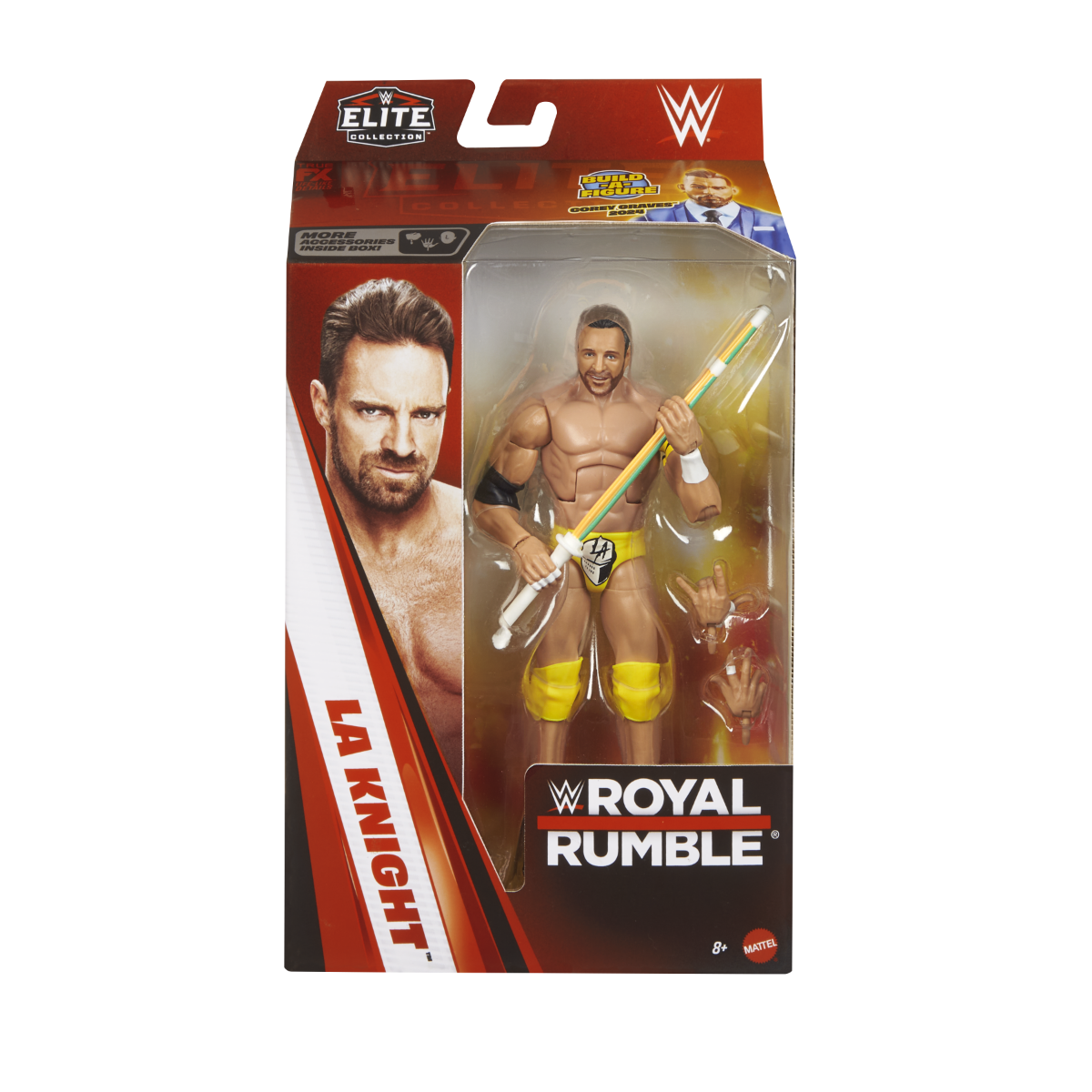 ***PRE-ORDER*** Elite Royal Rumble 2026 - Set of 5 (CM Punk, John Cena, LA Knight, Ultimate Warrior, & BAF Corey Graves)