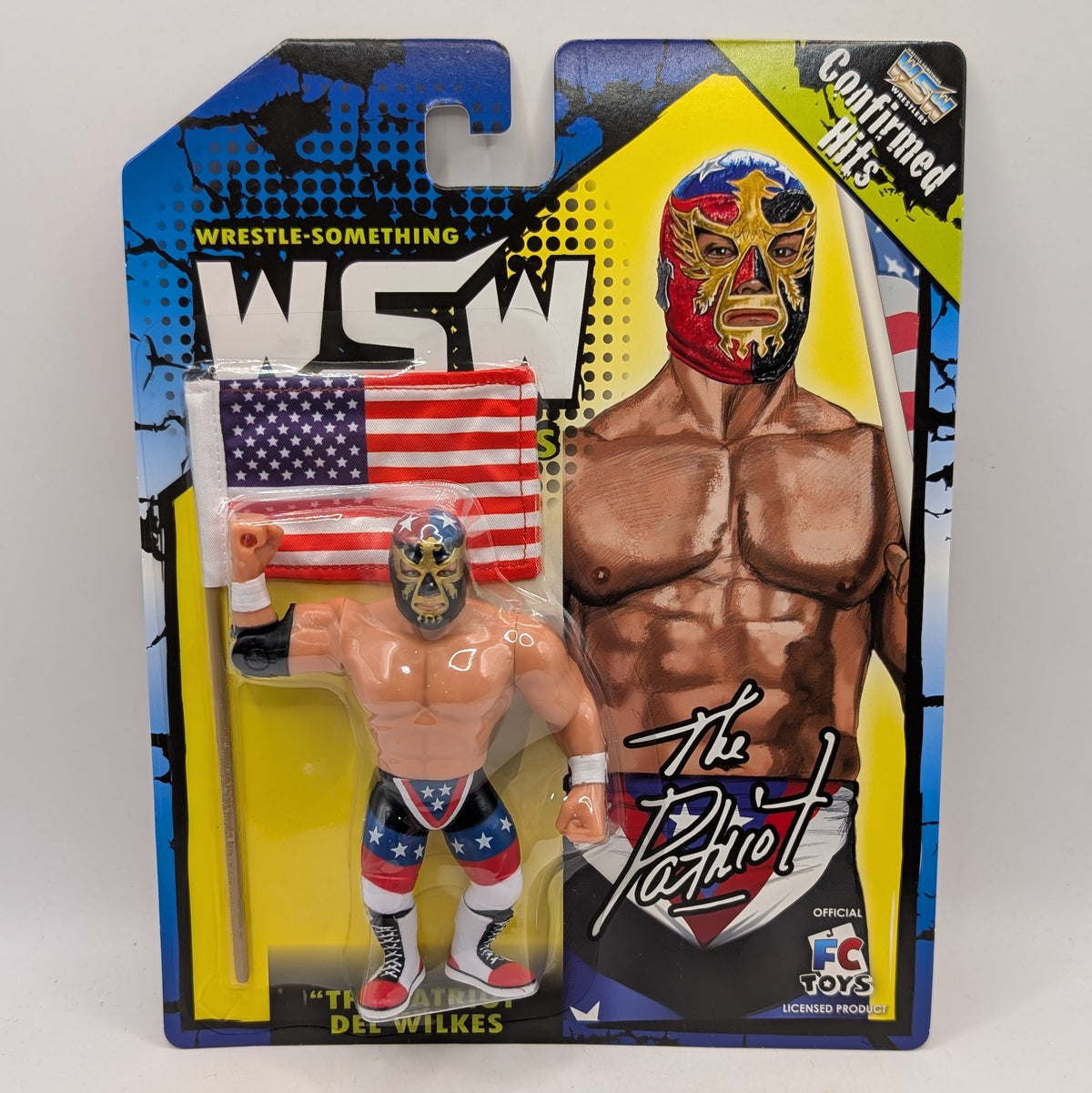 FC Wrestle Something Wrestlers Confirmed Hits 'The Patriot' Del Wilkes