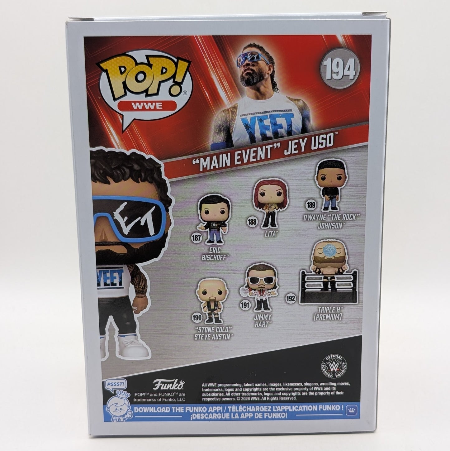 Funko POP! WWE Jey Uso (#194)