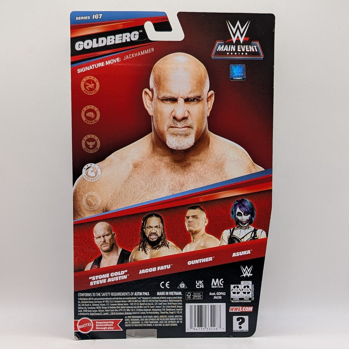 Main Event 167 Goldberg