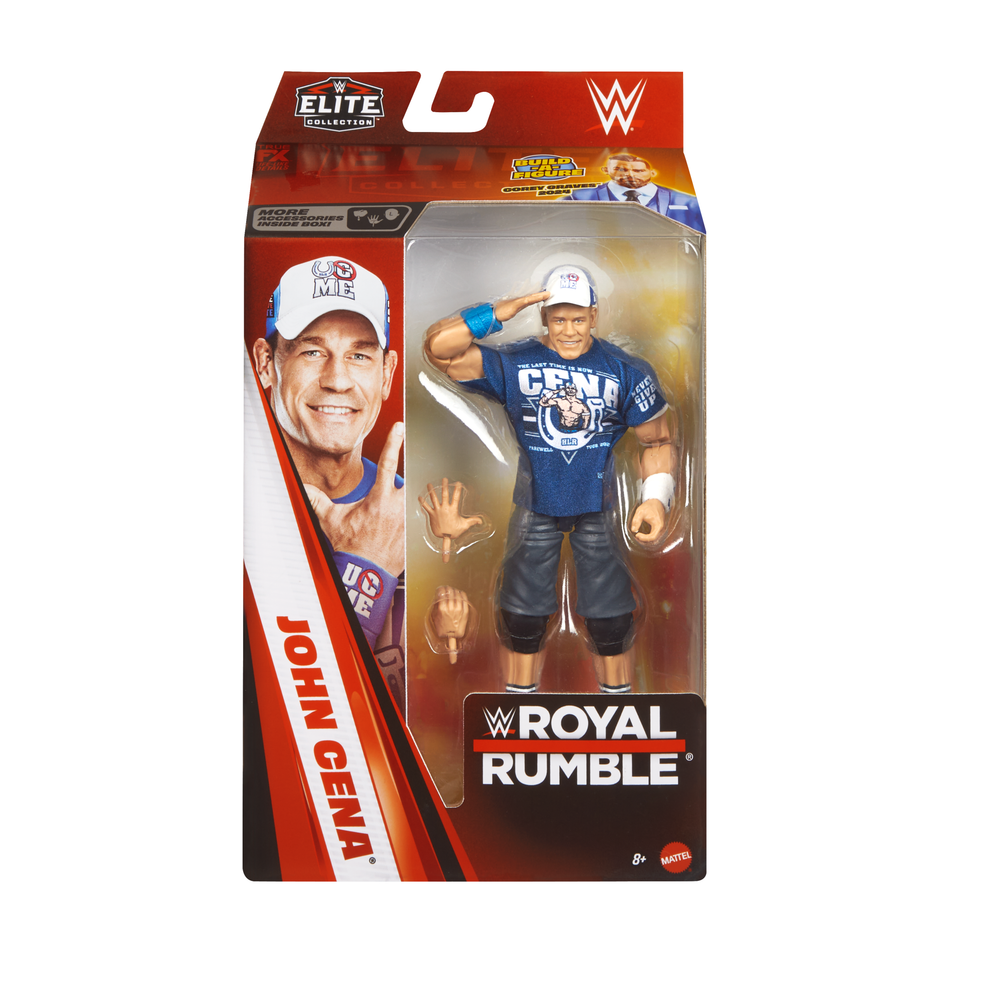 ***PRE-ORDER*** Elite Royal Rumble 2026 - Set of 5 (CM Punk, John Cena, LA Knight, Ultimate Warrior, & BAF Corey Graves)