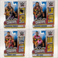 Mattel WWE Knuckle Crunchers 9 - Set of 4 (Damian Priest, Jey Uso, Jimmy Uso & Roman Reigns)