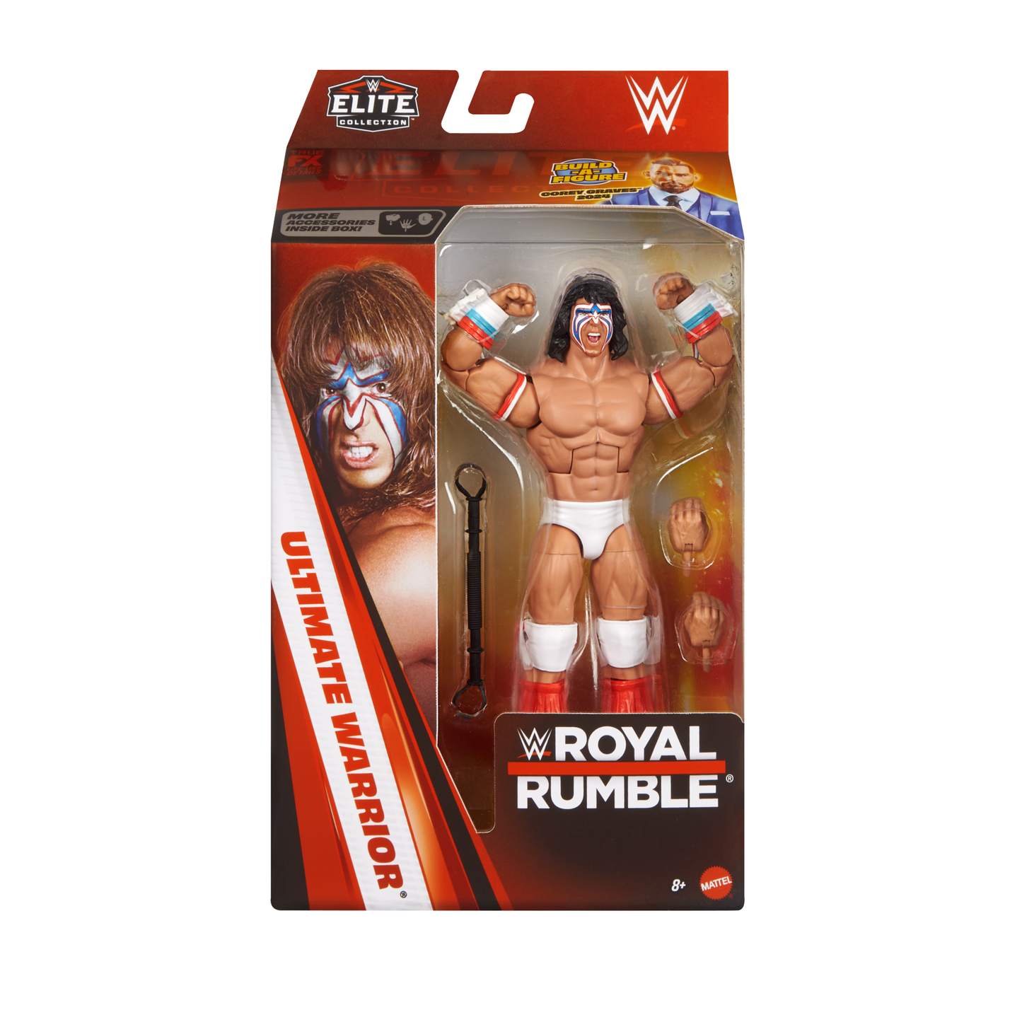 ***PRE-ORDER*** Elite Royal Rumble 2026 - Set of 5 (CM Punk, John Cena, LA Knight, Ultimate Warrior, & BAF Corey Graves)