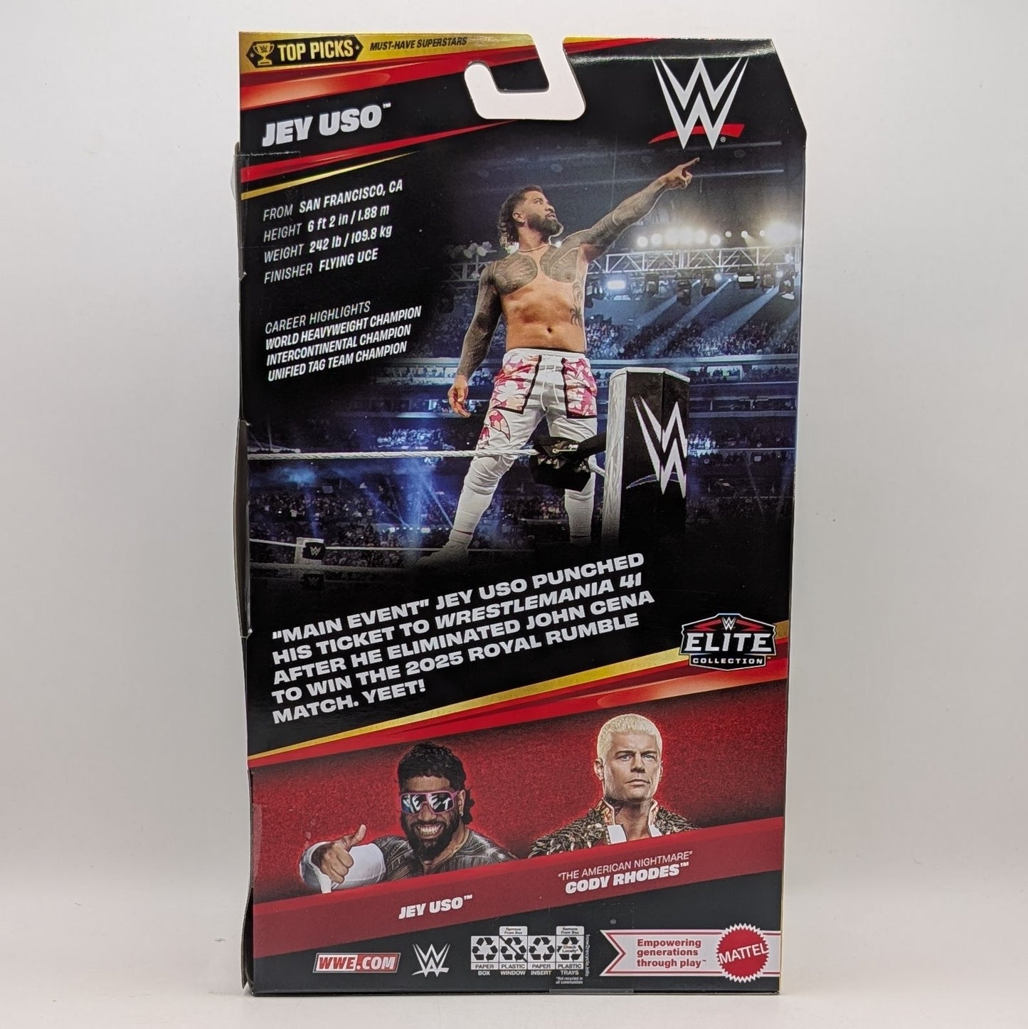 Elite Top Picks 2026 Wave 4 Jey Uso