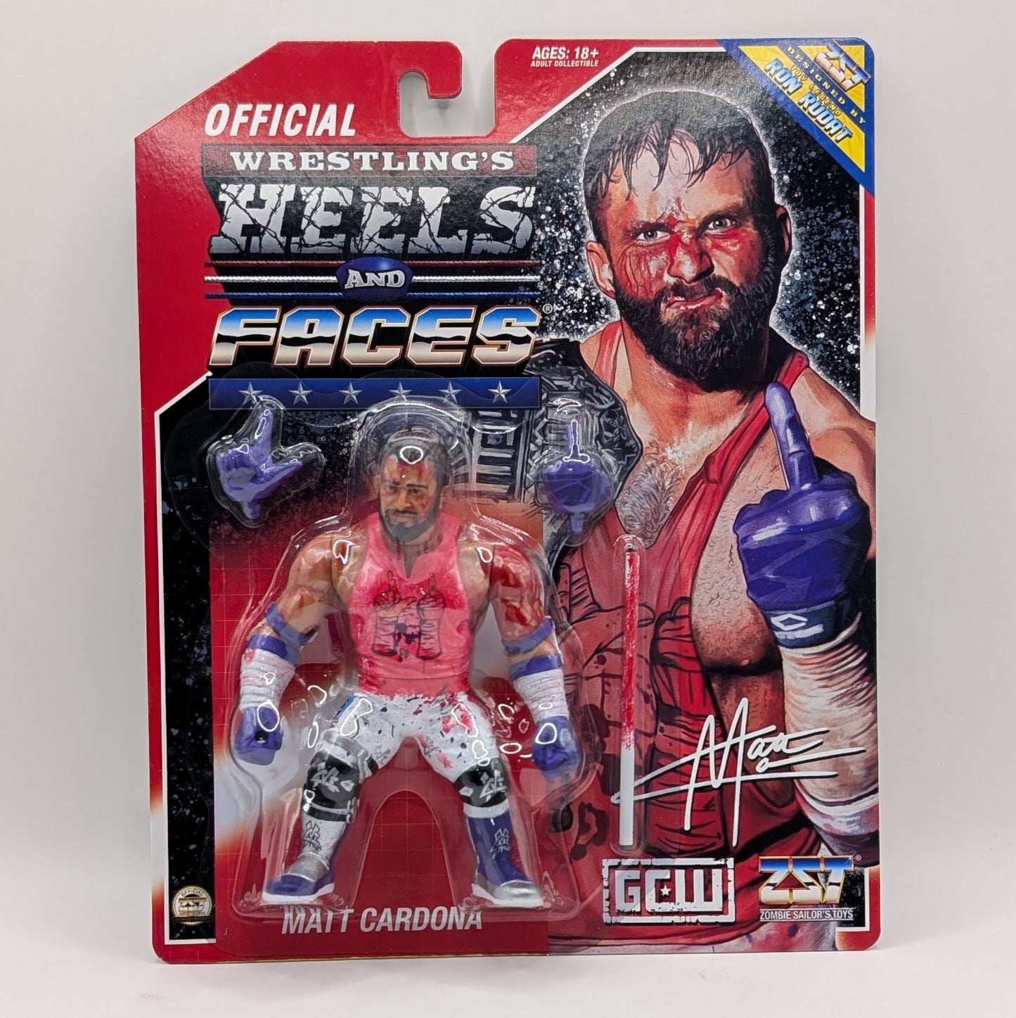 Zombie Sailor Heels & Faces 2024 Exclusive Matt Cardona (Ultra Bloody)