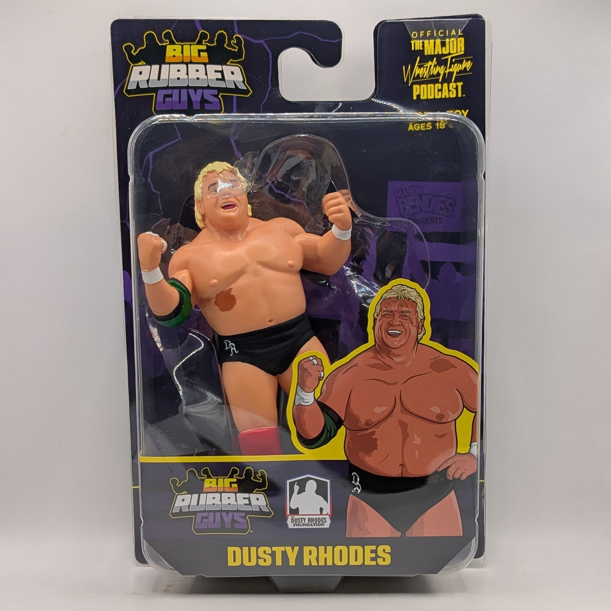 Major Wrestling Figure Podcast Big Rubber Guys 7 Dusty Rhodes