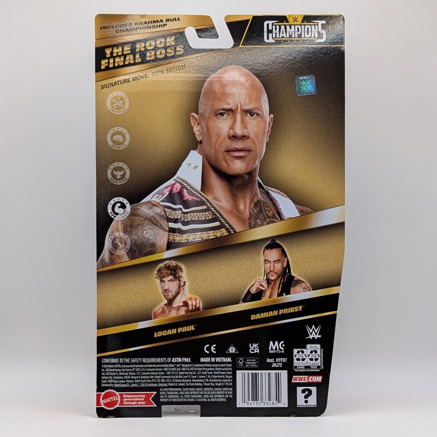 Main Event Champions 2026 Wave 2 The Rock