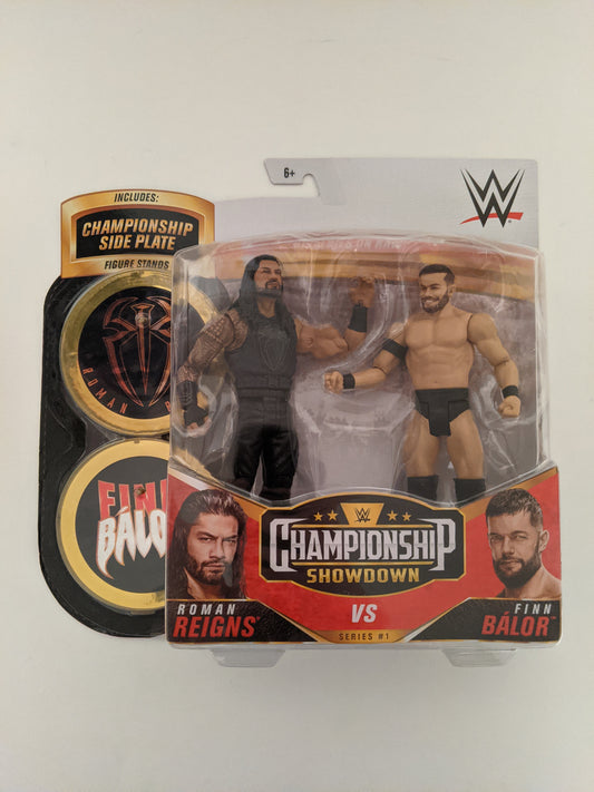 Championship Showdown 1 Finn Balor vs. Roman Reigns