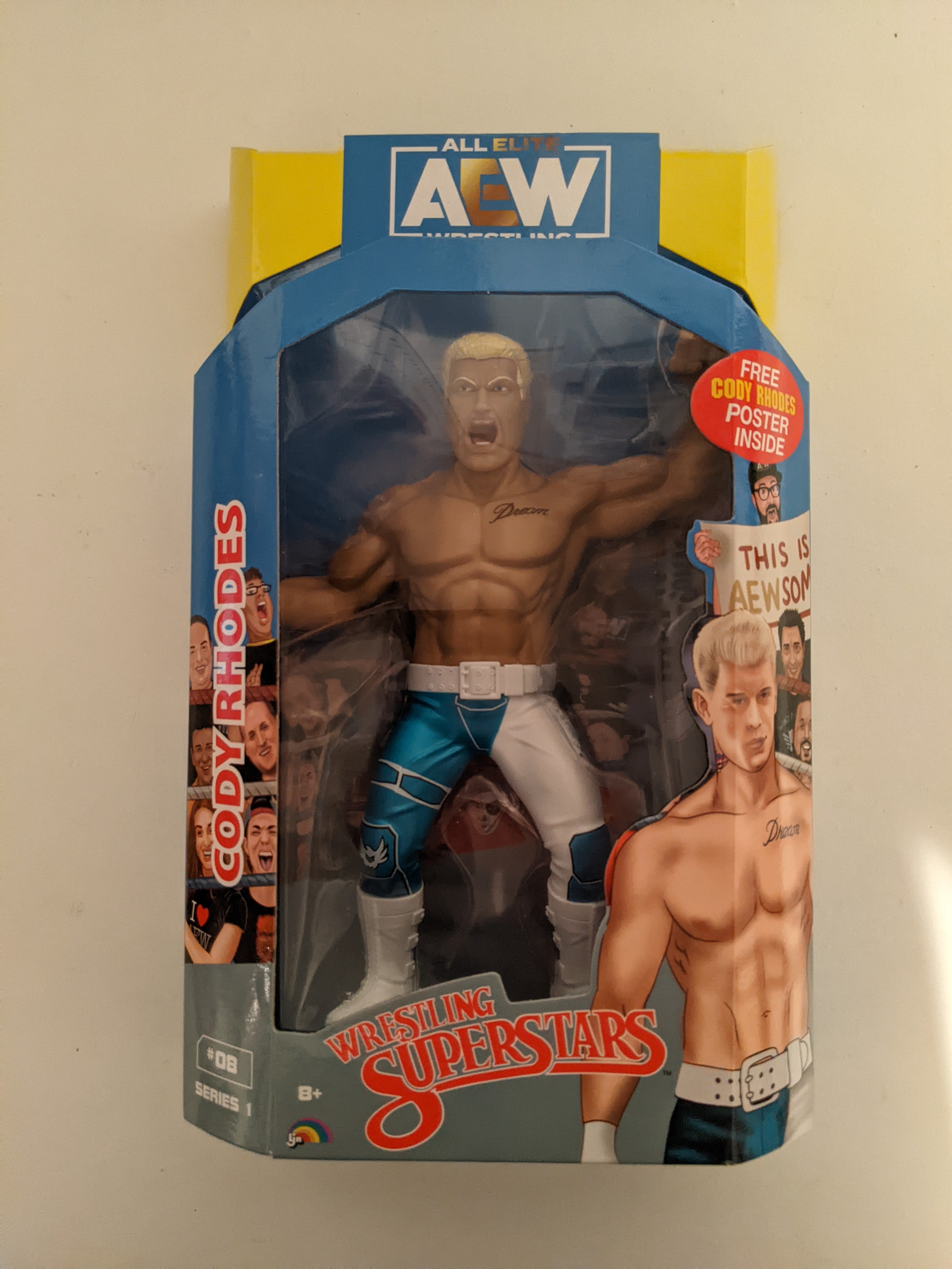 AEW Unmatched 1 Cody (LJN) – J + J Figures