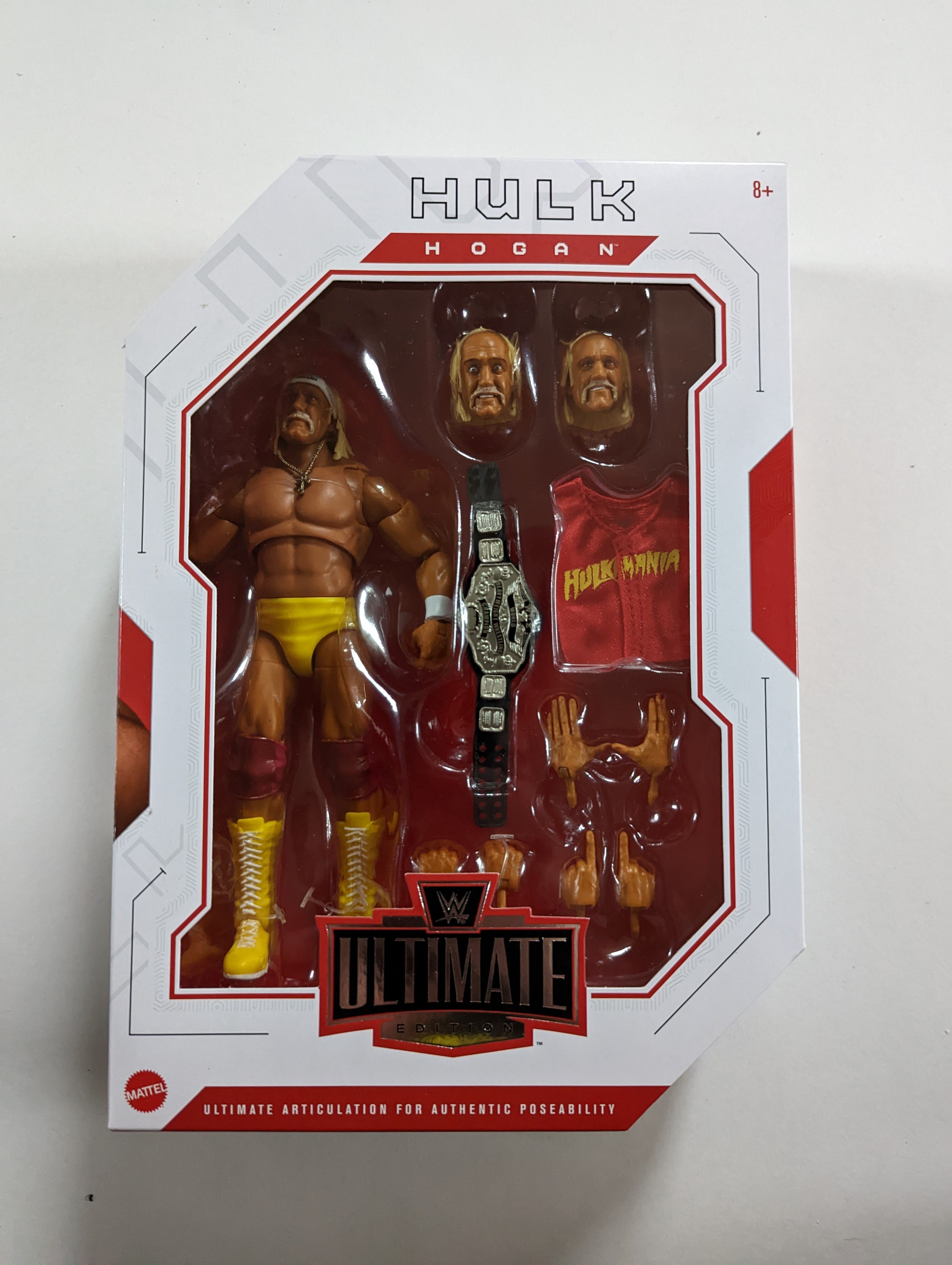 WWE Ultimate Edition Hulk hotsell Hogan Action Figure - Wave 13