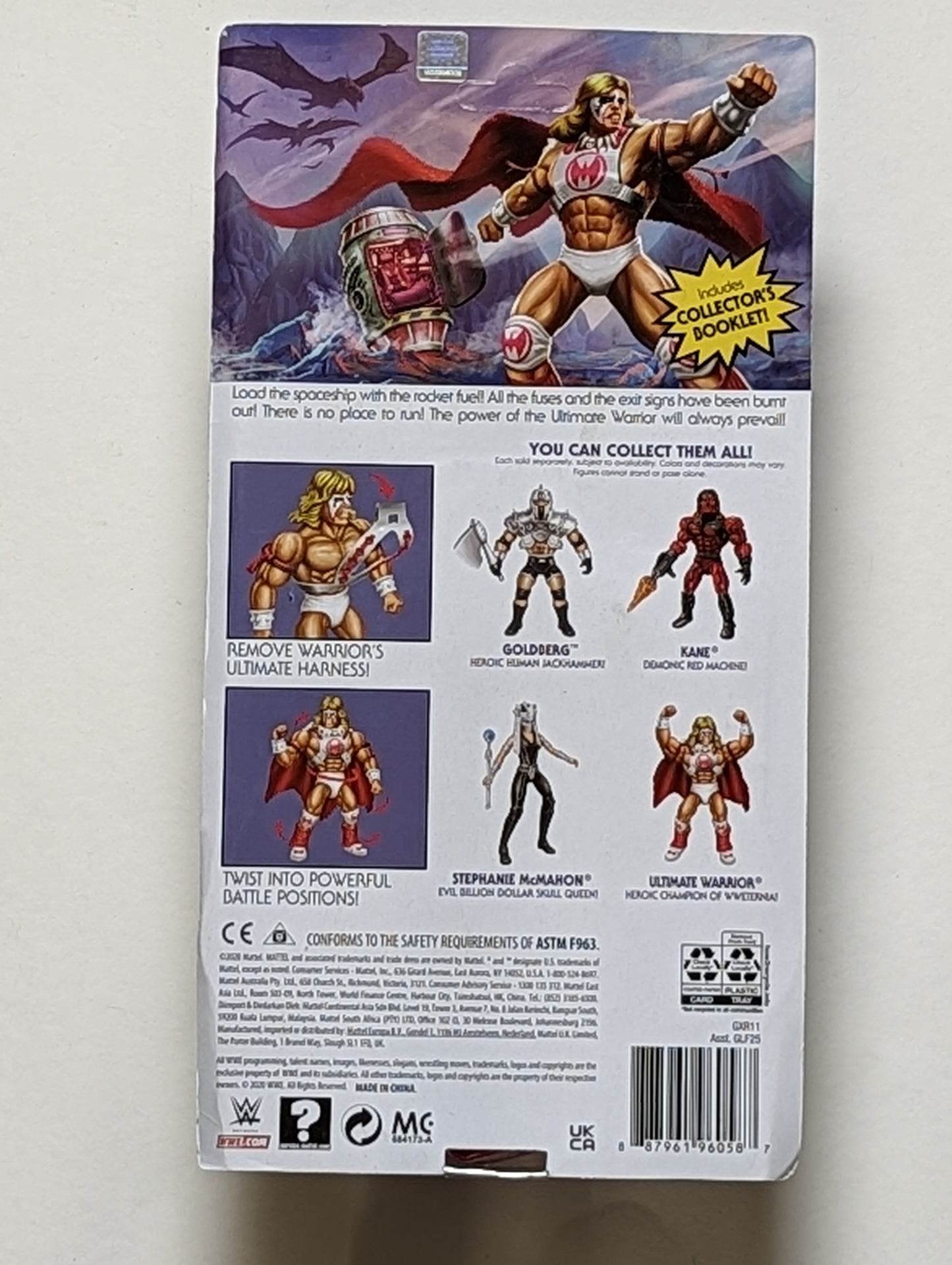 Masters of the WWE Universe Wave 6 Ultimate Warrior