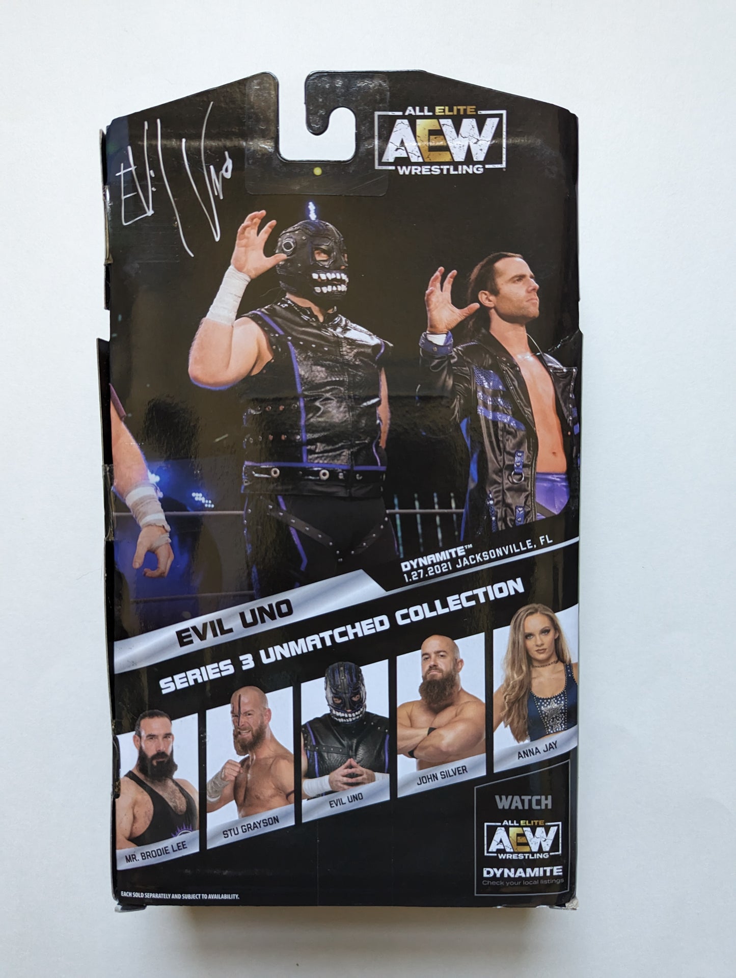 AEW Unmatched 3 Evil Uno (Dark Order)